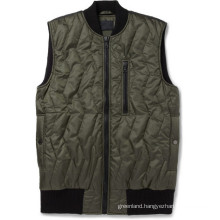 Fashion slim quilted gilet for men